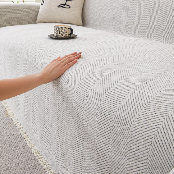 Non-Slip, Washable, Pet-Friendly 3-Seater Sofa Cover