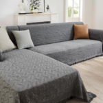 Washable, Anti-Hair Sectional Sofa Cover (L-Shaped)